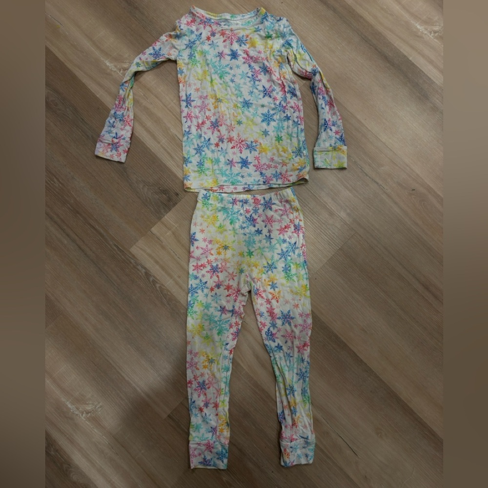Rainbow Starburst Long Sleeve Pajama Set